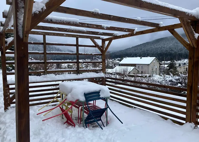Les Deux Maisons - Tolbiac - Maison 8 Personnes Vue Pistes Proche Prázdninový dům Gérardmer